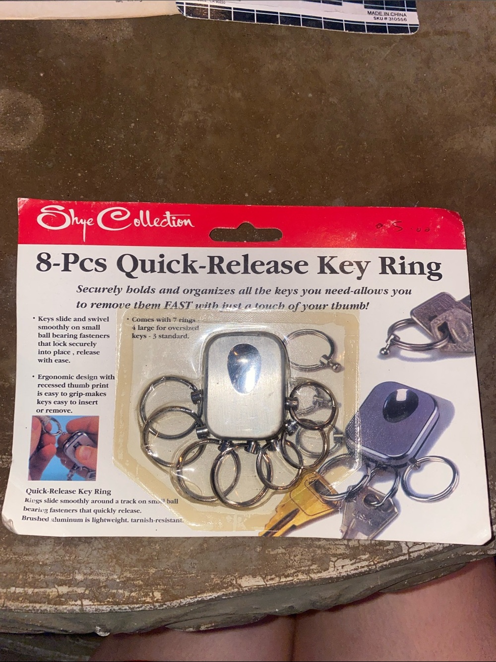 Vintage keyring